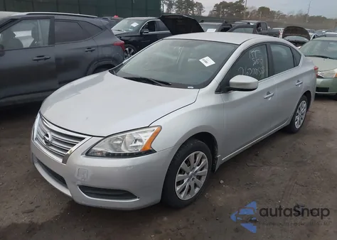 2014 Nissan Sentra S z USA, uszkodzony, nr VIN 3N1AB7AP0EY201657